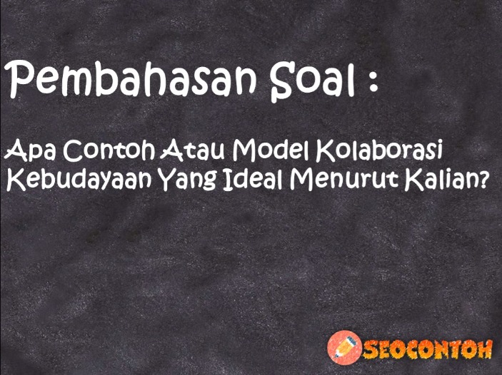 Model Kolaborasi untuk Seni kontemporer