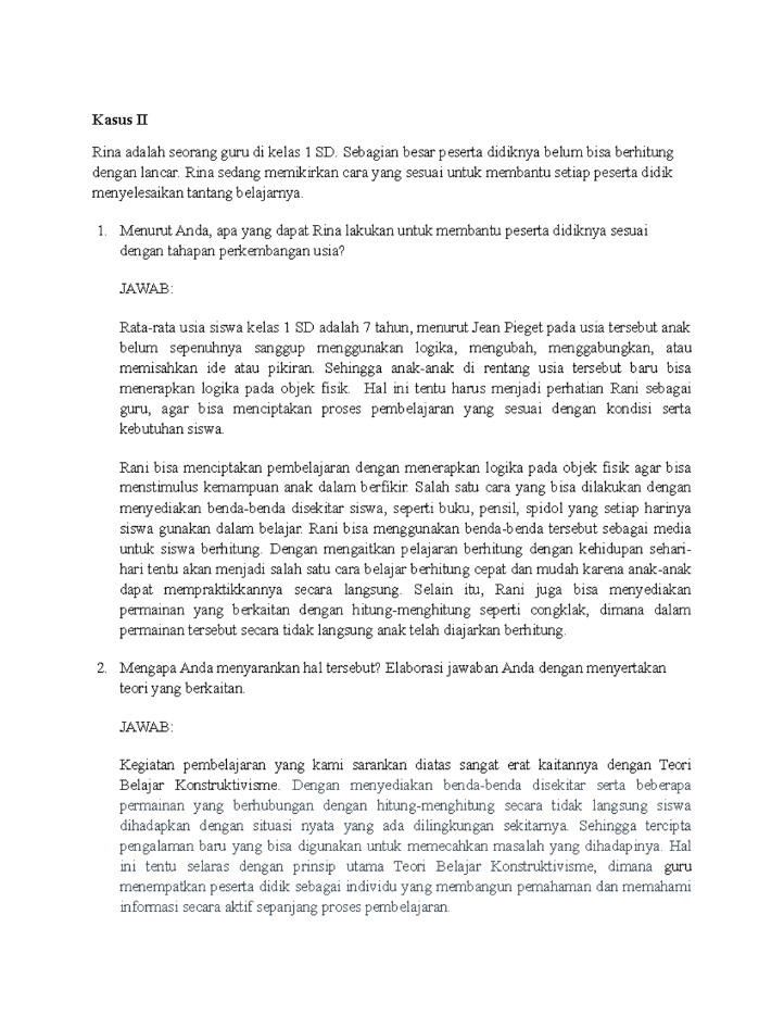 Studi Kasus untuk Cerita rakyat